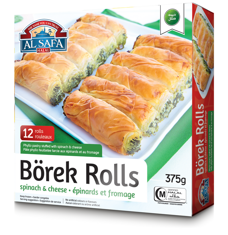 Cheese & Spinach Borek Rolls