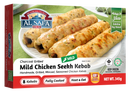 MILD - Charcoal Grilled Chicken Seekh Kebab - Fully Cooked
