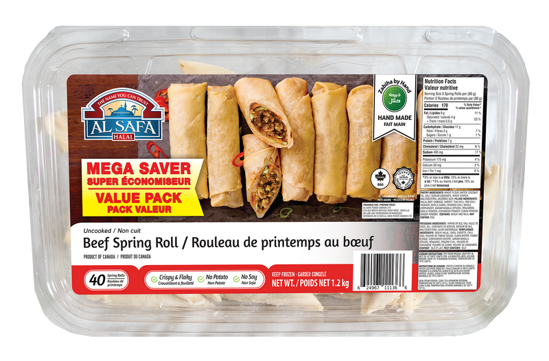 Beef Spring Roll 40PCS - Value Pack