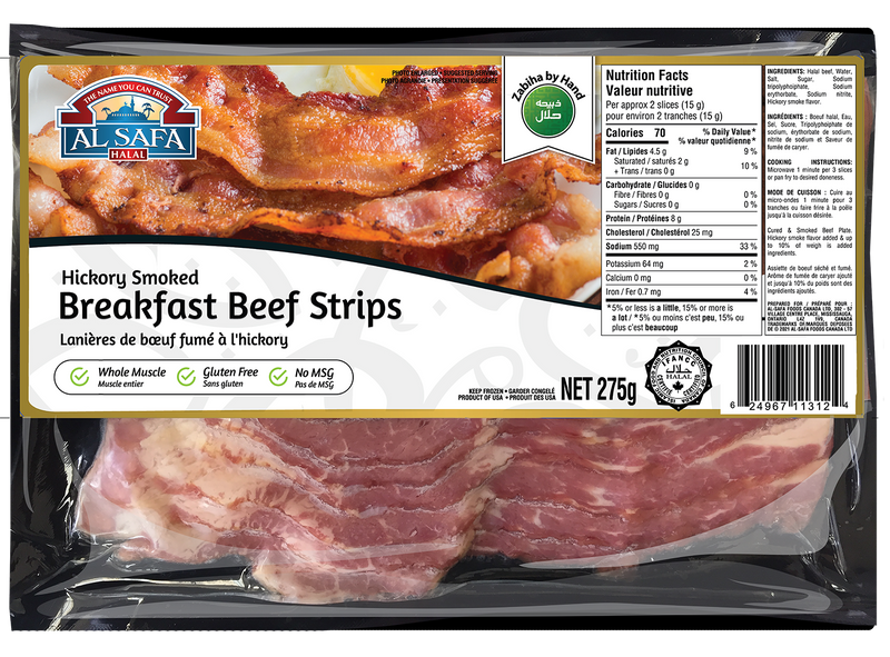 Breakfast Beef Strips