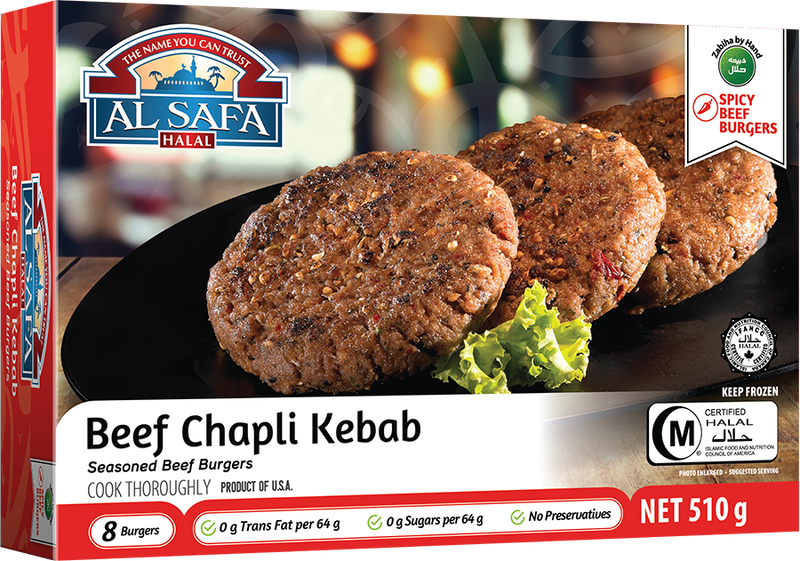Beef Chapli Kebab | shop-al-safa-foods