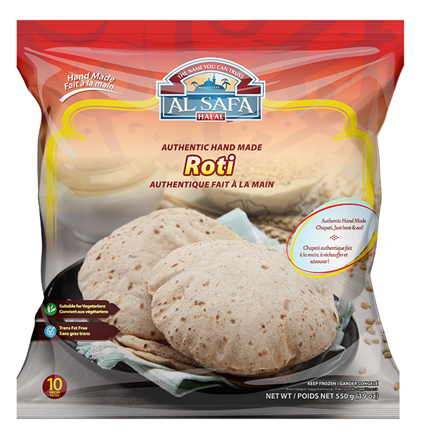 Roti (10pc) - Fully Cooked | Shop Al Safa Foods