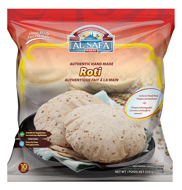 Roti (10pc) - Fully Cooked | shop-al-safa-foods