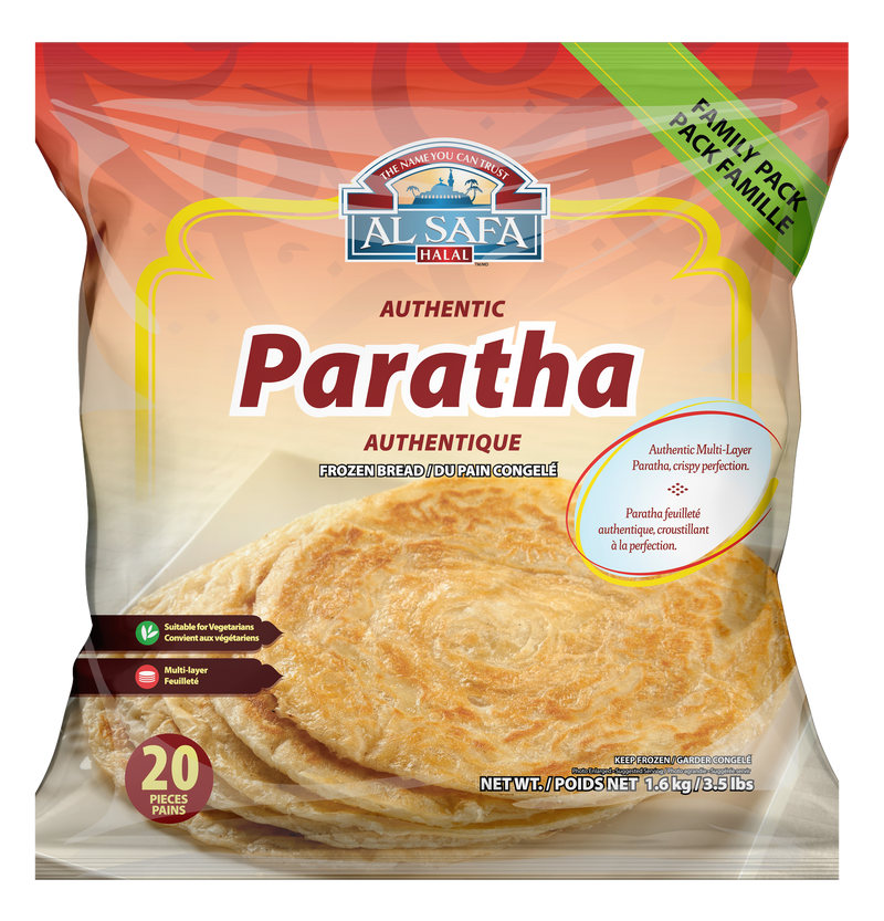 Family Pack Paratha (20pc) | shop-al-safa-foods