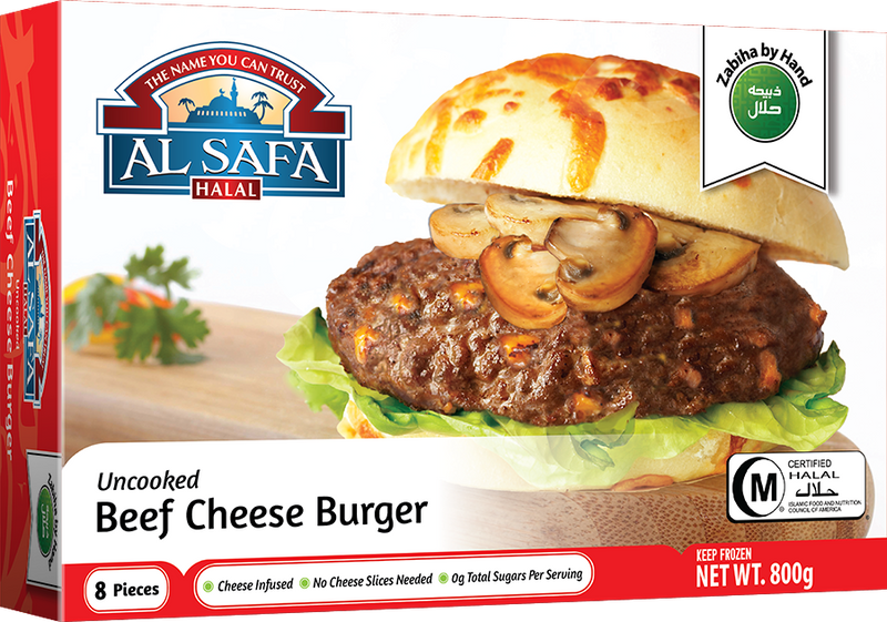 Beef Cheese Burger | shop-al-safa-foods