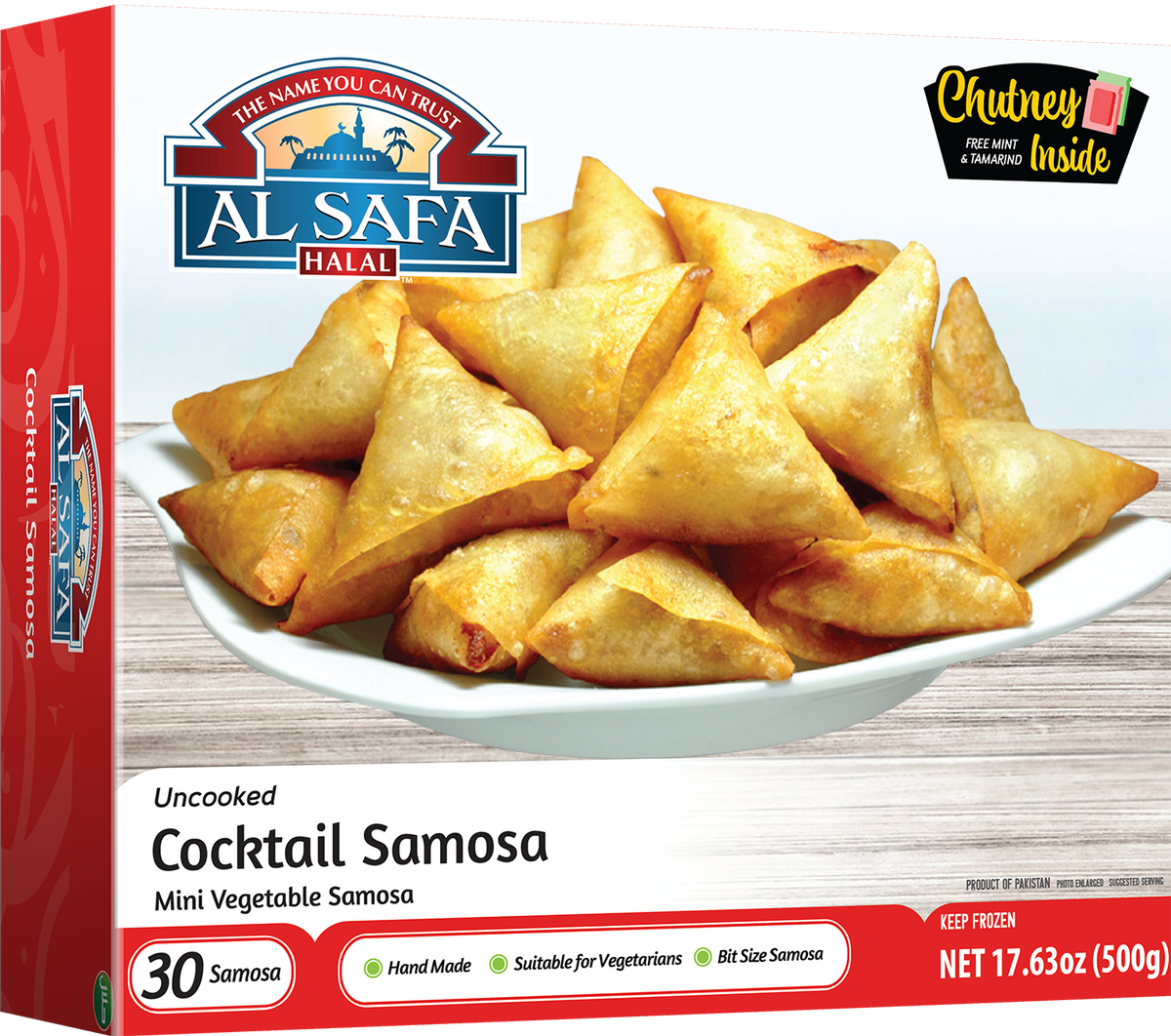 Cocktail Samosa | Shop Al Safa Foods